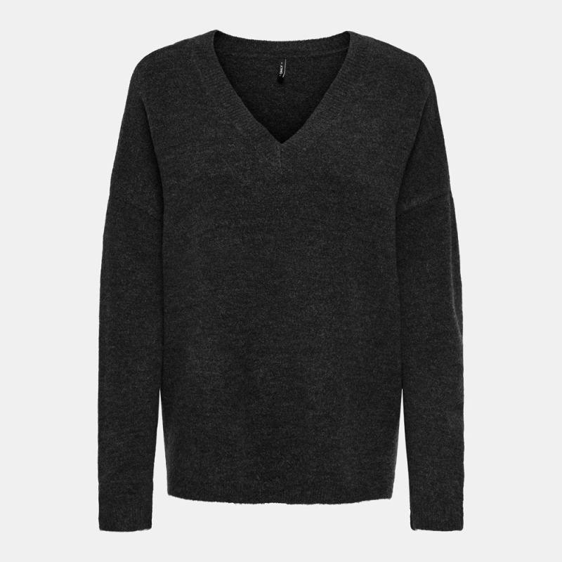 

Pull onltalio whitecap gray 15359335 4440 Woman ONLY M темно серый