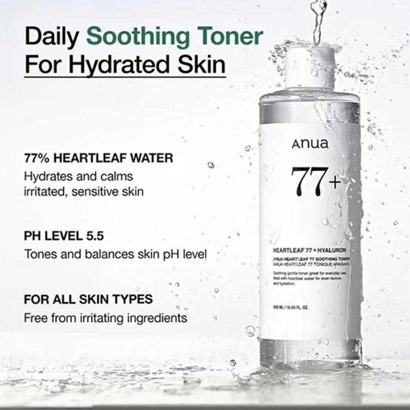 Anua *renewal* Heartleaf 77% Soothing Toner 250ml