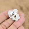 Natural Picture Jasper Gemstone 925 Silver Promise Adjustable Ring For Women