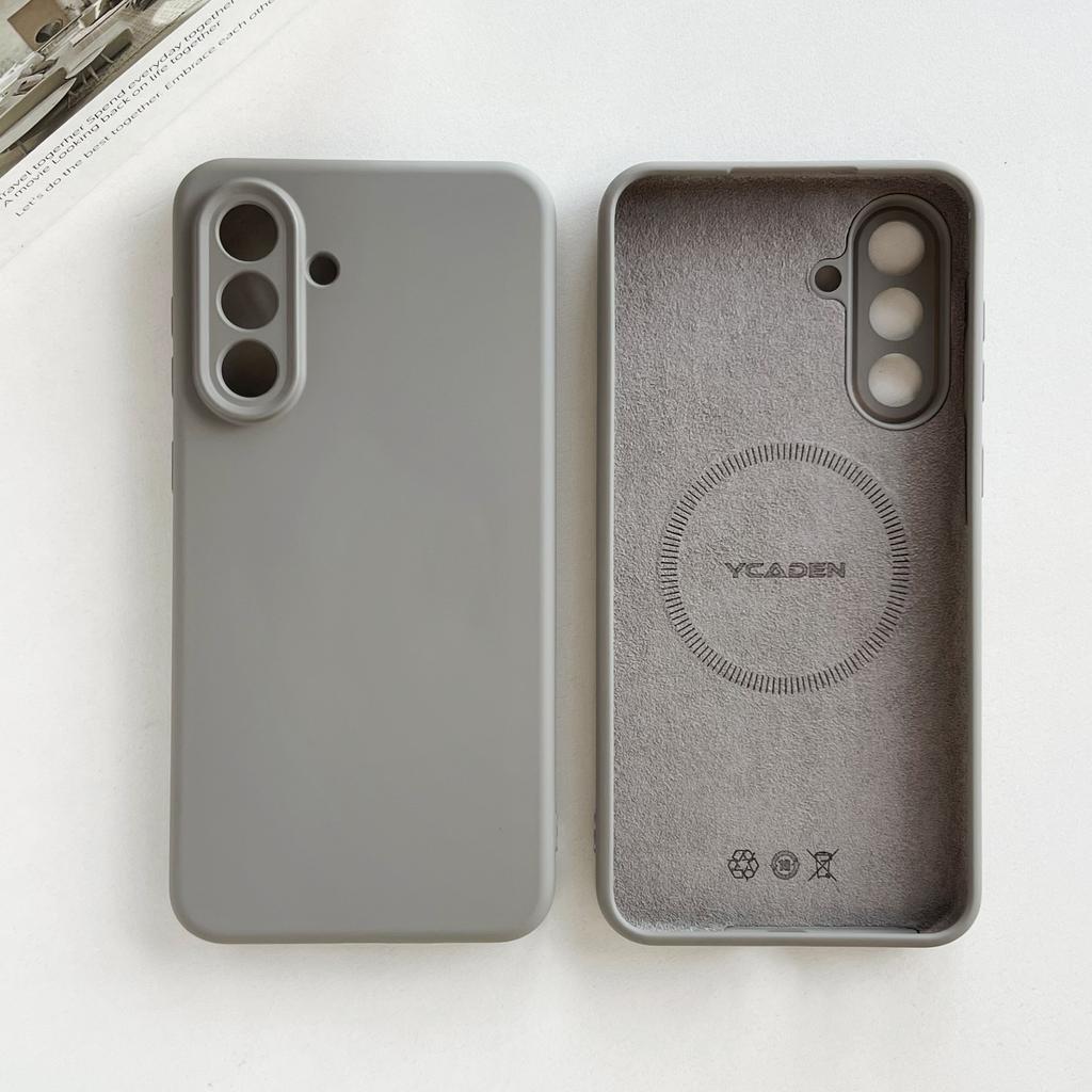 For Magsafe Matte Silicone Original Case For Samsung S26 S25 S24 S23 S22 Plus Ultra A56 A16 A55 A54 Magnetic Shockproof Cover