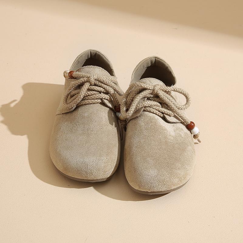 Flat All-Inclusive Women's Single Shoes 2025 New Autumn Retro