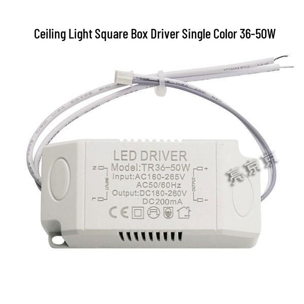 LED Constant Current Driver Power Supply for Flat Panel Lights (24W, 18W, 12W)