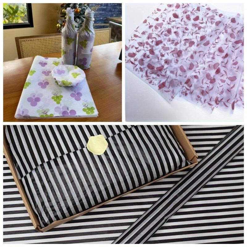 Wrapping Tissue Paper - Semi-Transparent Thin Paper for Christmas Decor, Bouquet Supplies, Gift Wrapping, Floral Arrangements
