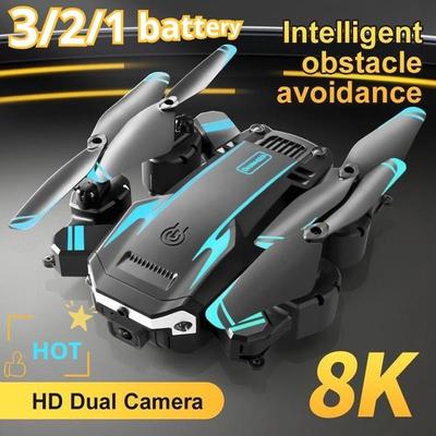 Neue G6 Pro Drohne 8K High-Definition-Dual-Kamera-Luftbildfotografie WIFI FPV Hindernisvermeidungsdrohne Quad-Rotor-Hubschrauber Spielzeug Geschenk Kinder