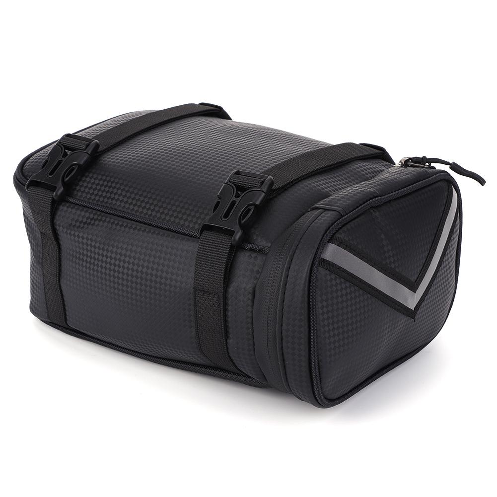 Motorcycle Luggage Rack Under Bag Waterproof Bicycle Back Seat Bag Motorcycle Pannier Trunk Bag for Motorcycle Electric Bicycle