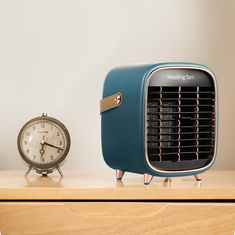 Electric Fan Heater Electric Heaters Fast Heating Room Winter Personal Portable Home Desktop Space Heater