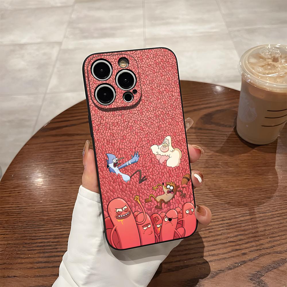 

Cartoon Regulars Show Phone Case For Iphone 17 Pro Max 16 Pro Max 15 Pro 14 Plus 13 11 12 Xr X Xs Back Cover iPhone13