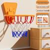 No-Drill Indoor Wall-Mounted Basketball Hoop for Kids