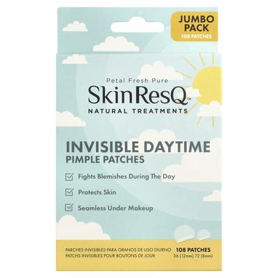 Trattamento Naturale SkinResQ™, Cerotti Settimanali Invisibili per l'Acne, 108 Cerotti