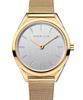 BERING Ultra Slim Collection Watch 17031-334 Unisex Analog Quartz Stainless Steel Strap Sapphire Crystal Gold Mesh Belt