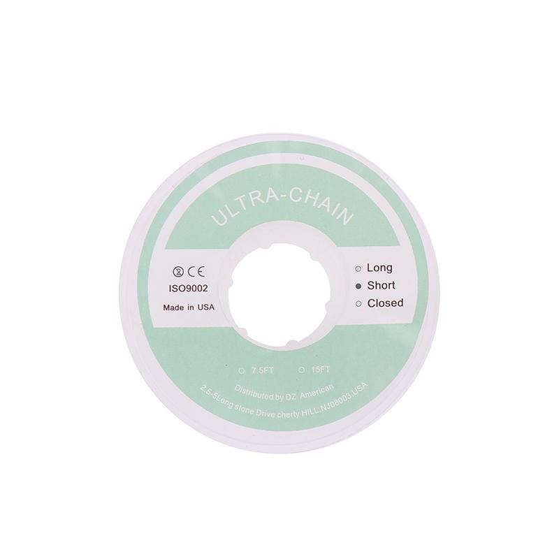 Clear Rubber Chain Orthodontic Elastic Ultra Power Chain Rubber Band Gum Ortho