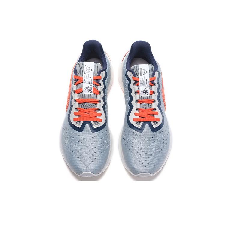 Li Ning Laning Lan Shock Absorbing Non-Slip Wear-Resistant Low-Top Running Shoes Men Sneakers Water Gray Green ARHQ079-3