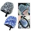 Microfiber Car Wash Glove Double-Side Finger Pocket Car Wheel Wash Mitt for Car Cleaning Auto Detailing Washing Accessories