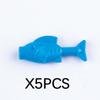 MOC Animal Building Blocks DIY Pig Fishes Octopus Penguin Turtles Figures Toys Set City Farm Zoo Accessories Bricks Kid Gift