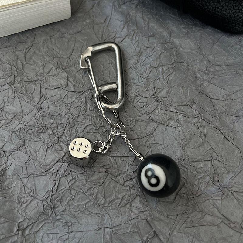 Punk Star Oval Essential Icon Carabiner Keychain Pendant High Quality Keyring Creative Backpack Decoration Accessories Gifts