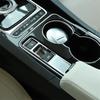 Car Electric Handbrake Parking P Stalls Button Decoration Cover Trim Fit For Jaguar XF 2016  - 2024 ABS Carbon Fiber Accessories
