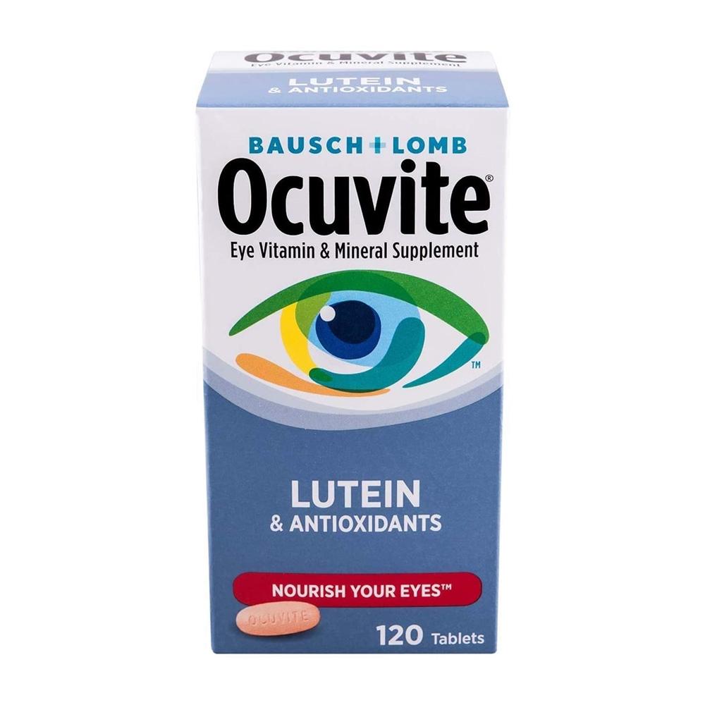 

Ocuvite, Lutein & Antioxidants 120 таблеток