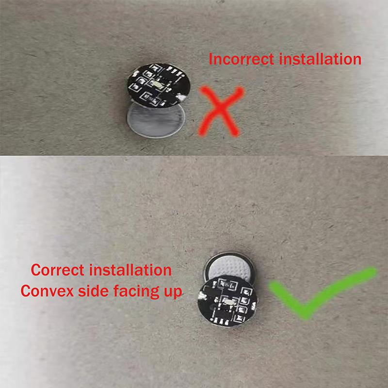 Wired 5Cm Magnetic Control Lamp Led Magnetron Light Model With Magnet Battery Diy Car Toys Lighting Diorama Materials Robots