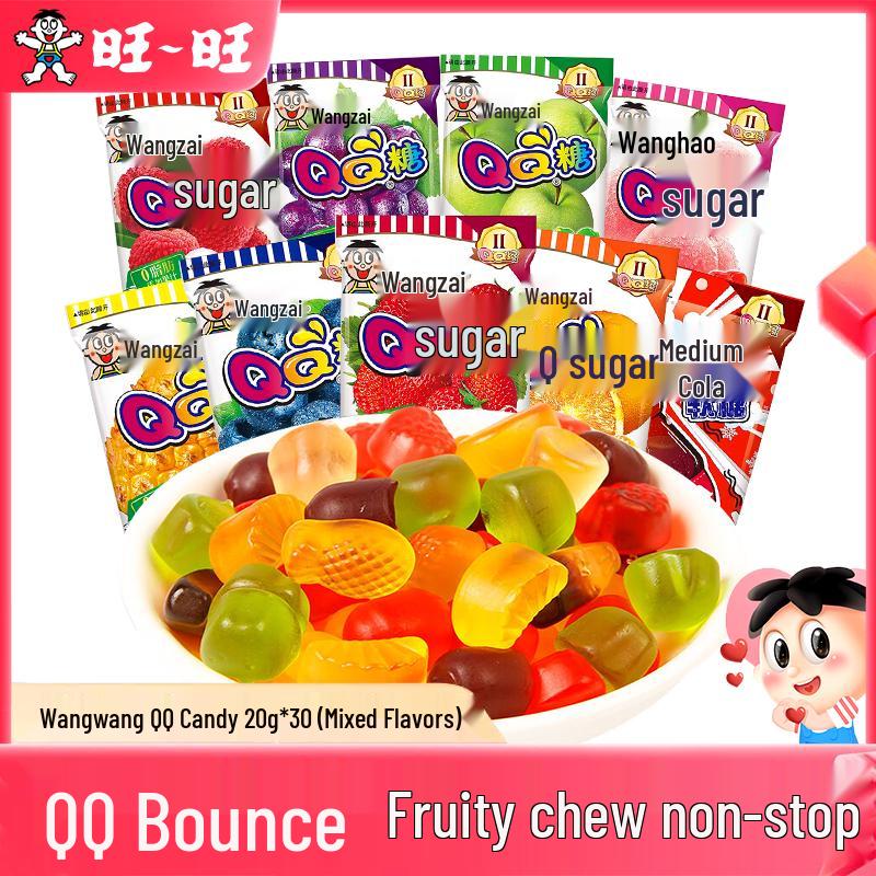 Want Want Wangzai QQ Gummies - Mixed Flavor (30 Packs)