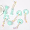 Cross-Border Pet Chew & Teaser Toy for Dogs & Cats – Teething, Training, Amusement: Small Dog Cloth Rope Knot.