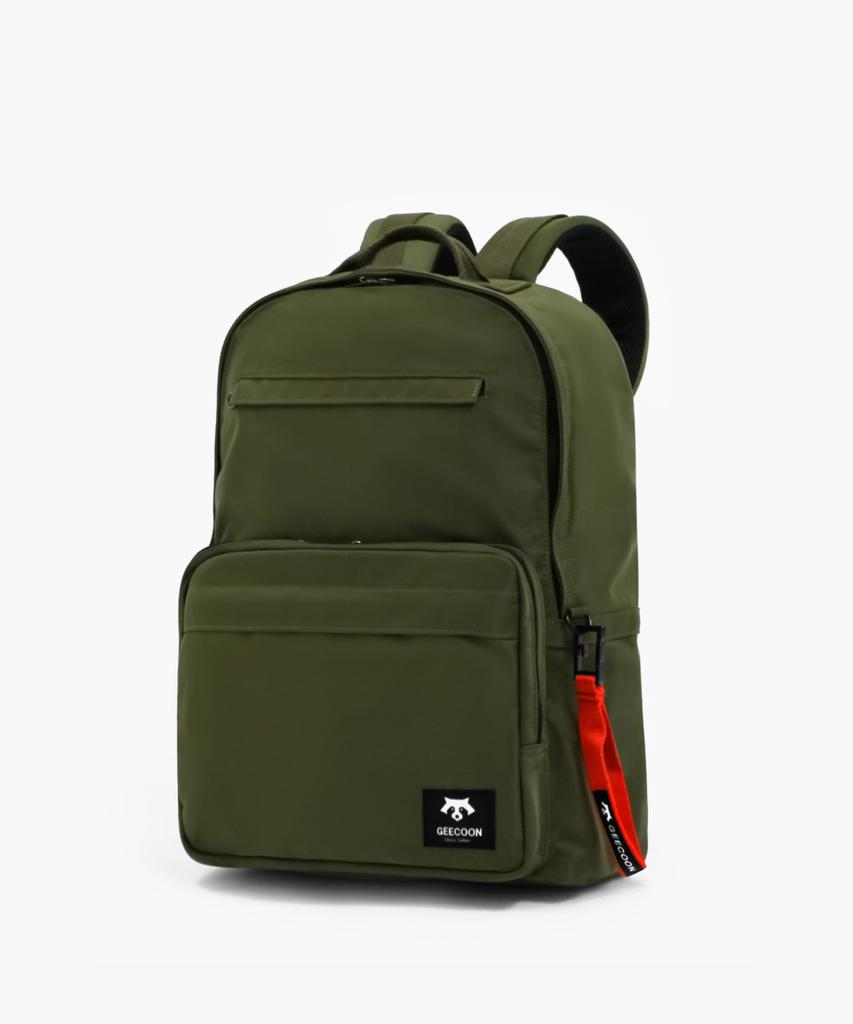 Geecoon Nylon All Day Essential Utility Backpack Gee238-701 Khaki