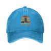 Never Underestimate Old Guy With A Disc Funny Vintage Disc Golf Fan Baseball Cap Golf Cap Golf Hat Mens Caps Women'S