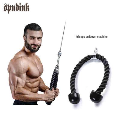 Corda per Pulldown Tricipiti e Bicipiti - Testa Singola/Doppia per Lat Pulldown e Allenamenti con Macchina a Cavi