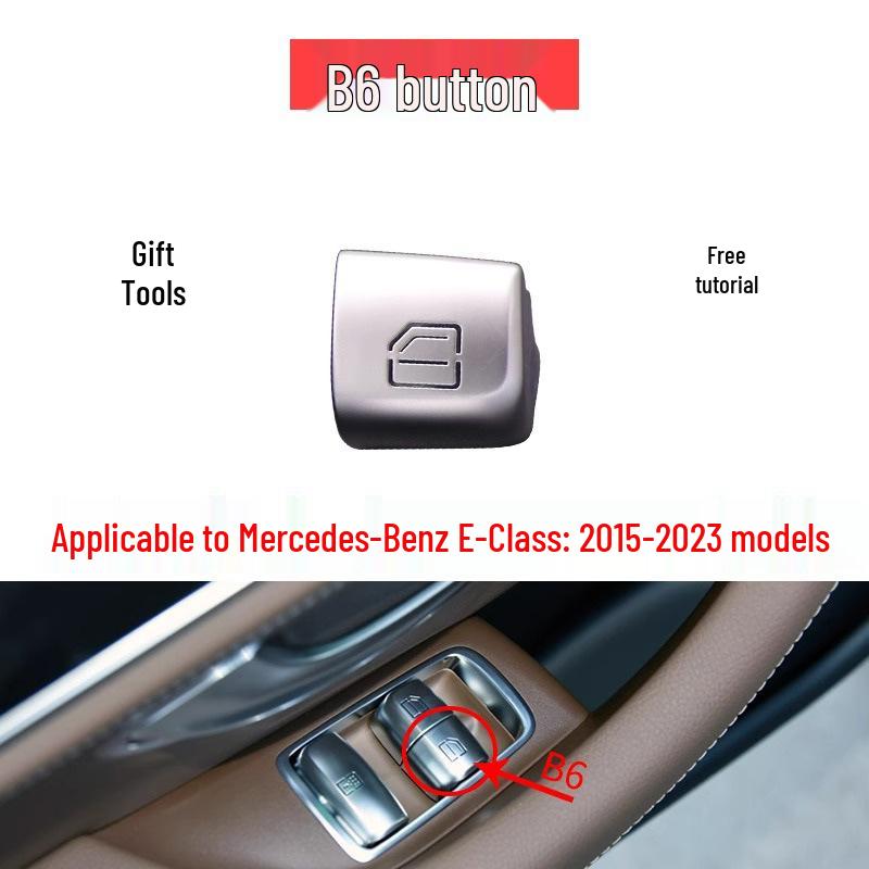 Mercedes-Benz E-Class Window Glass Button E200/E260/E300 Driver s Side Lift Switch