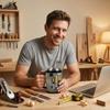 Stainless Steel Toolbox Design Coffee Cup 300ml Water Cup Unique Mechanic Mug  Gifts for Men