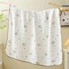 Baby Gauze Bath Towel Neonatal Class A Six-Layer Cartoon Printing Bag Quilt 110 * 110 Water-Absorbing Children'S Blanket