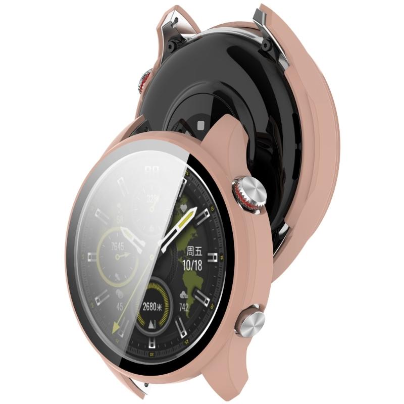 Integrated Screen Protector Frame Protectios Case for Watch 5 Professional Smartwatch PC Tempered Glass Cover