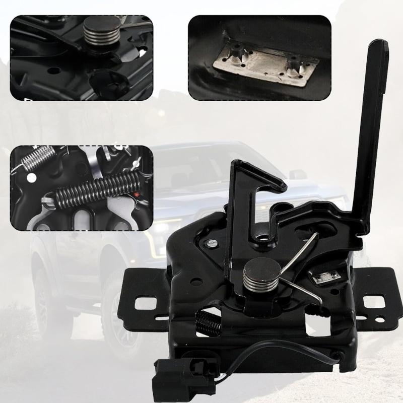 Engine Hood Lock Assembly Front Bonnet Latchs Enhancing Vehicle Safe Easy Installation for F150 FL3Z-16700B FL3Z16700B