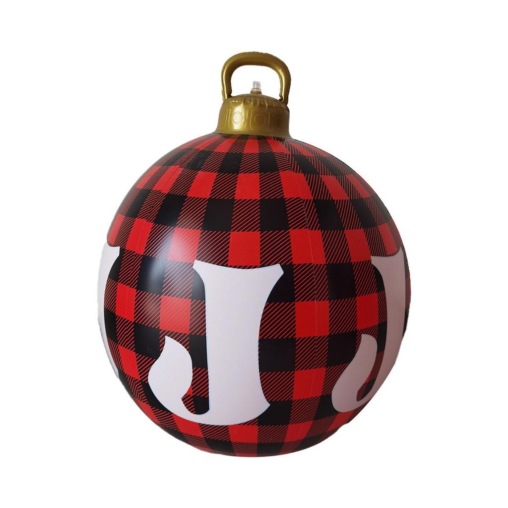Eco-friendly PVC Inflatable Christmas Ball for Indoor & Outdoor Festive Decoration