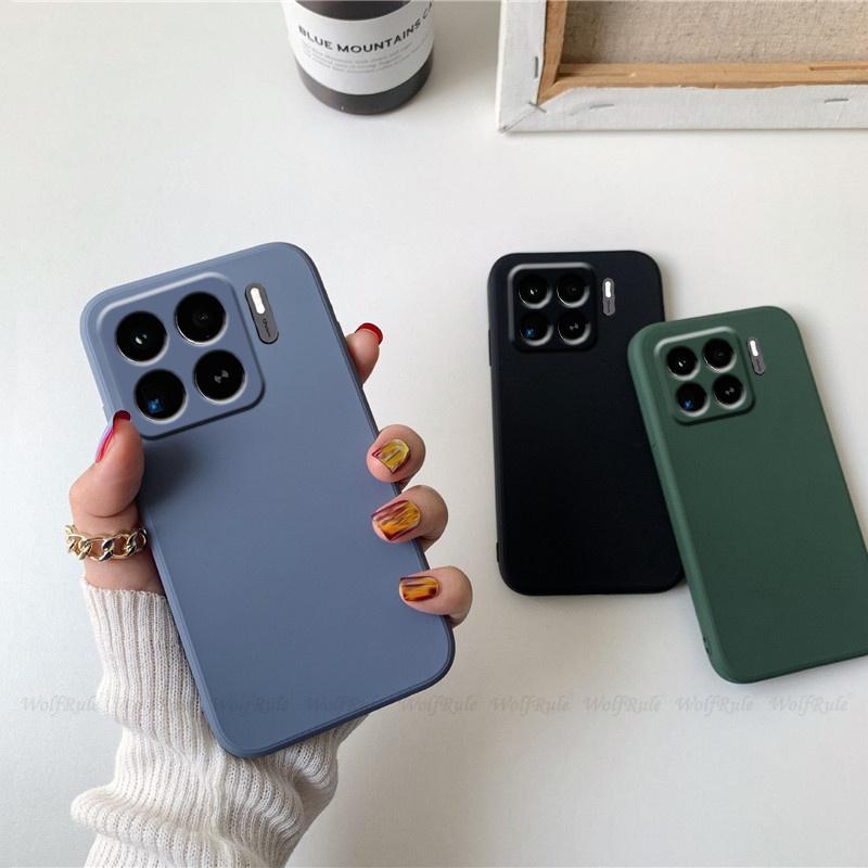 For Xiaomi 15S Pro Case Xiaomi 15S Pro Capa Shockproof Phone Bumper TPU Luxury Liquid Silicone Soft Cover Xiaomi 15S Pro Funda
