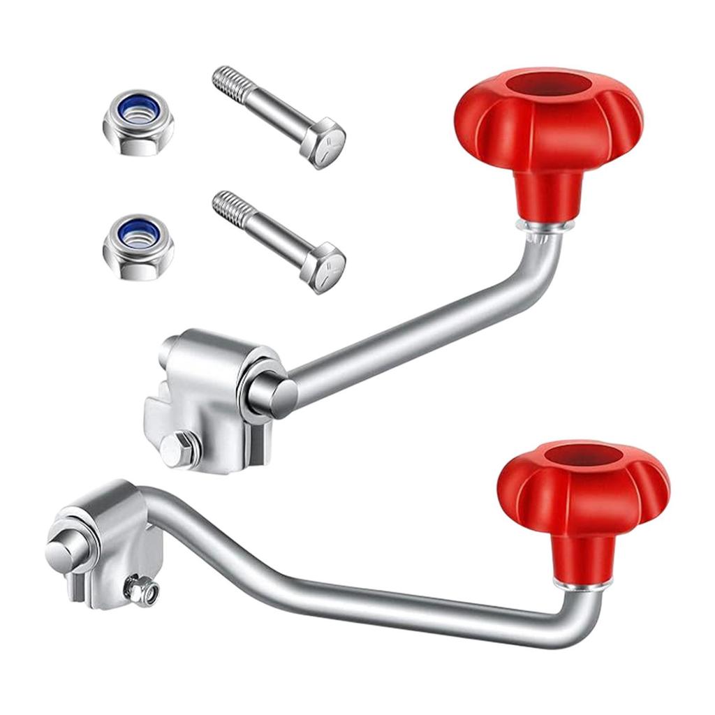 Jack Top Wind Handle Replacement Mount Hardware Equipment Garage Trailer Jack Crank Handle for Campers Roadside Assistance RV