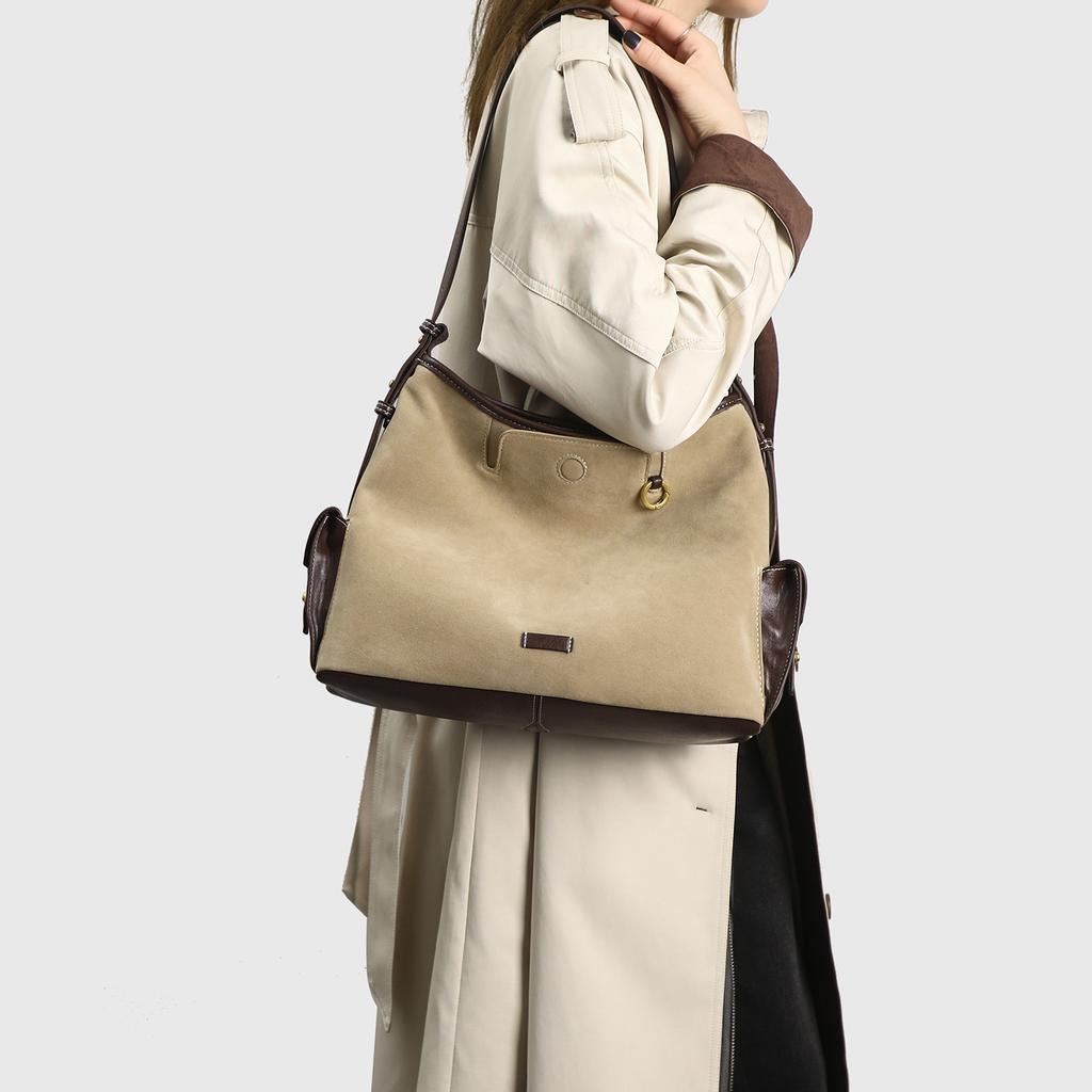 2025 Neue Mode Pendler-Umhängetasche, Nischen-High-End-Handtasche mit großer Kapazität, Umhängetasche für Damen