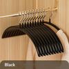 5Pcs Non-Slip Space Saving Clothes Hangers No Shoulder Bump Durable Sturdy Contour Metal Shirt For Coat Jacket Suit