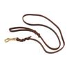 Artificial Leather Dog Leash Soft and Comfortable Pet Training Rope with Snap Hook for Outside