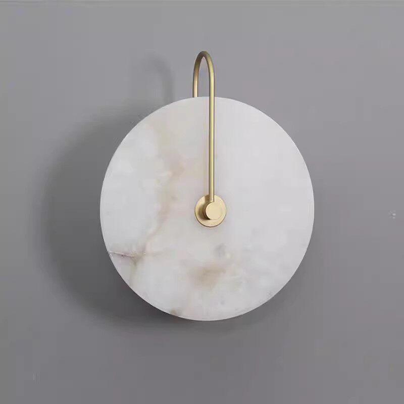 Retro Natural Marble Bbedroomdining Room Living Room Corridor Staircase Balcony Wall Lamp Marble Background Store wWall Lamp