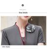 Summer Professional Short Sleeve Attire: Elegant Jewelry Store & Hotel Manager Workwear
