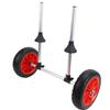Folding Kayak  , Lightweight Canoe Trolley Carrier with Aluminum Alloy Frame and Rubber Wheels, Stable   for Transporting Kayaks or Rafts