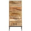 Vidaxl Komoda, 45X35X106 Cm, Lite Drewno Mango