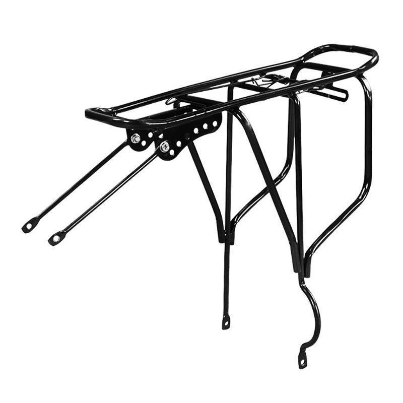 1 Set Portable 250kg Load Capacity Shelf Back Seat Bicycle Rear Luggage Cargo Rack Sturdy Carrier Mountain Bike Bicycle Carrier