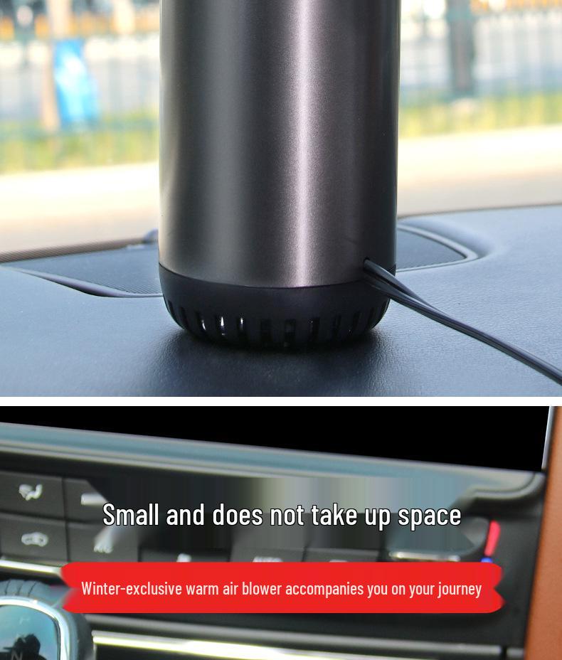 12V High-Power Car Cup Heater & Defroster