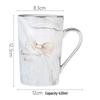 European Style Marble Ceramic Mug Set