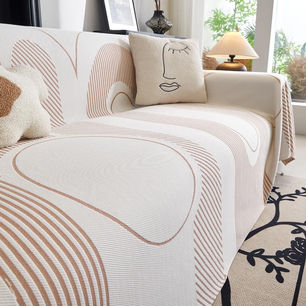 Light Luxury Sofa Towel Cover Cloth All-Inclusive Universal Four Seasons Universal Sofa Cushion Cover Anti-Slip Blanket