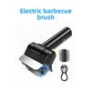 Elektrische Barbecueborstel met Staaldraad, Roestvrijstalen Trommel, Oplaadbaar, Draadloos, Schoonmaakborstel, Buiten Schoonmaakborstel, Grillborstel