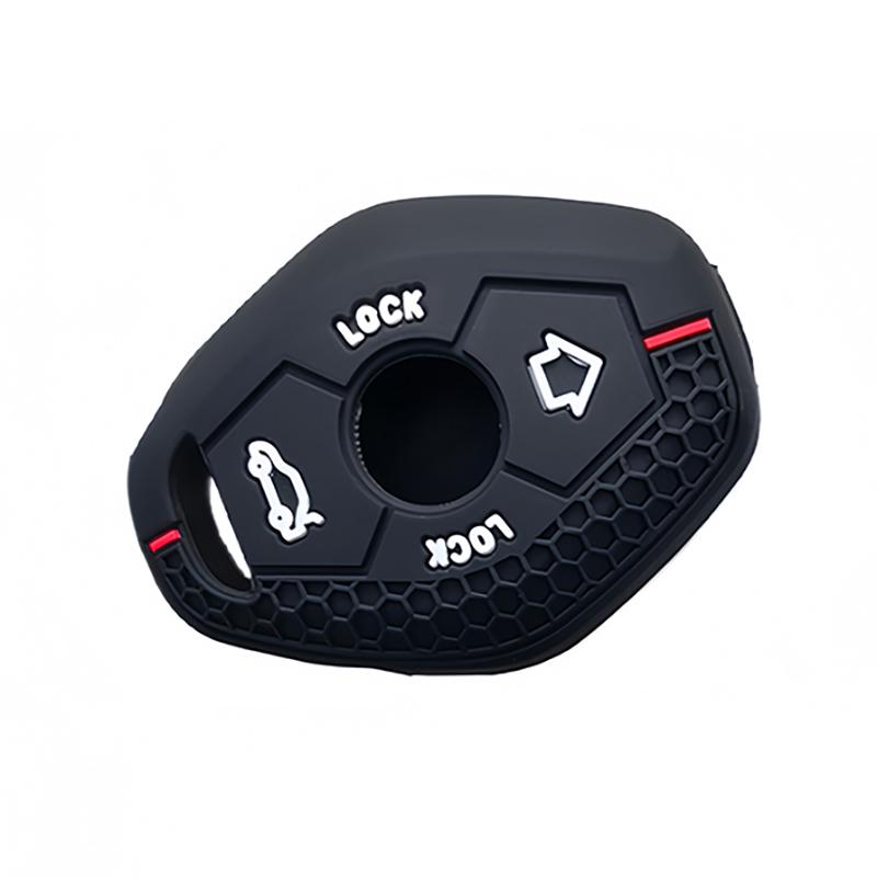 Silicone Shell Fob For Bmw X5 E53 X3 F83 E46 E39 E38 E60 E63 E61 E64 Series 3 5 7 330I Z3 Z4 E85 E86 M5 325I Car Key Cover Case