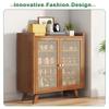 Shoe Cabinet with Doors 5/7 Tiers Shoe Storage Cabinet Wooden Shoe Rack Organizer for Entryway Hallway Closet Living Room