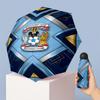 Coventry City Fußballmuster Gedruckter Mini 5-fach 8 Rippen Kompakter Regenschirm Winddicht Wasserdicht Leicht Tragbar Faltbar